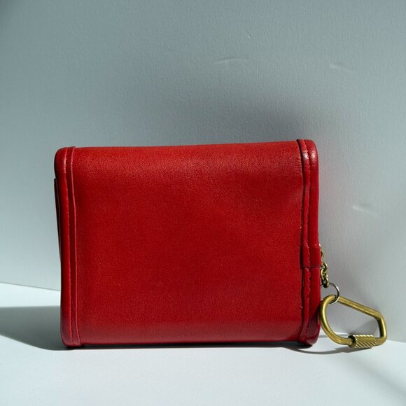 SOLD Vintage Coach Red Multifunction Wallet 7219 - Picture 3 of 14
